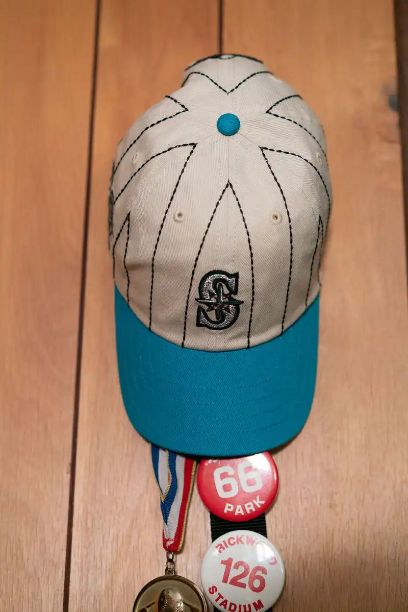 Tampa Bay Rays Rawlings '47 Brand Pinstripe Clean Up Hat