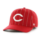Cincinnati Reds Rawlings '47 Brand Pinstripe Hitch Hat