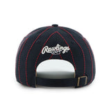 Atlanta Braves Rawlings '47 Brand Pinstripe Hitch Hat