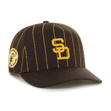 San Diego Padres Rawlings '47 Brand Pinstripe Hitch Hat