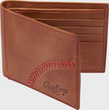 Rawlings Double Play Bi-Fold Wallet, Black