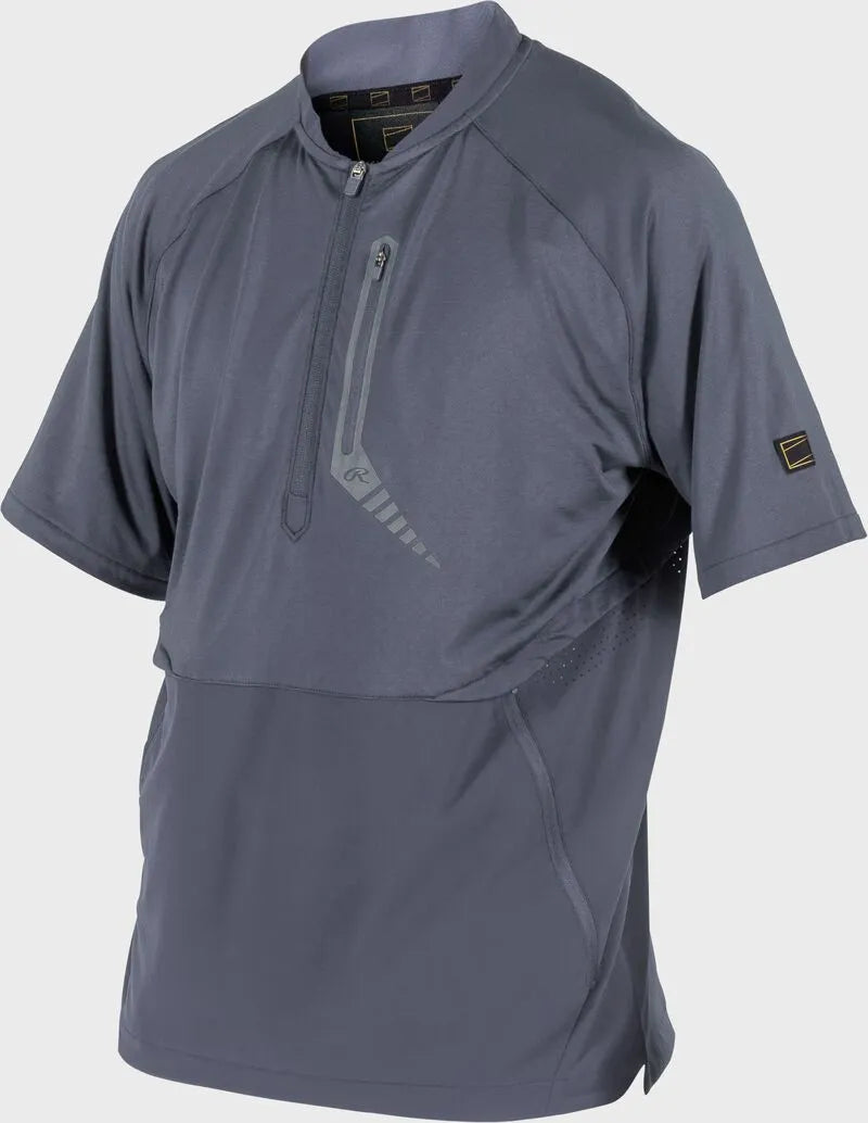 Rawlings Gold Collection Quarter-Zip Short Sleeve Jacket