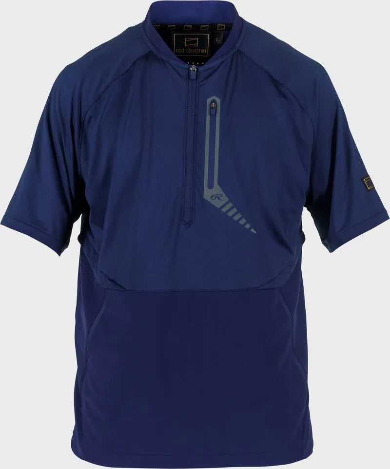 Rawlings Gold Collection Quarter-Zip Short Sleeve Jacket