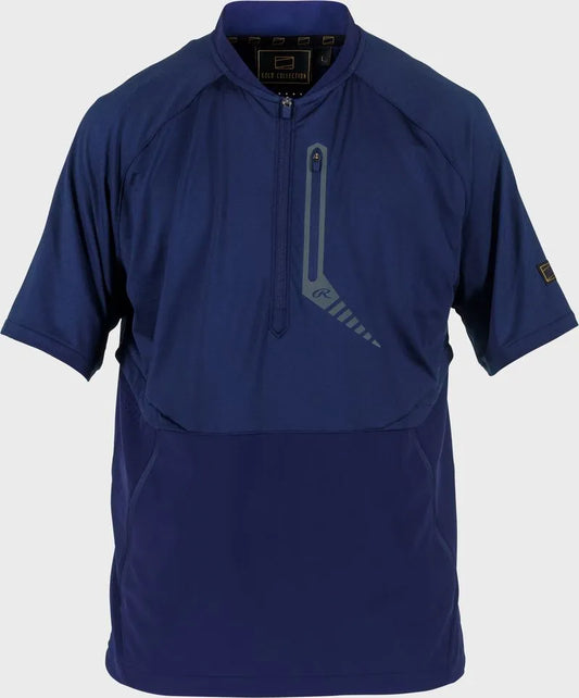 Rawlings Gold Collection Quarter-Zip Short Sleeve Jacket