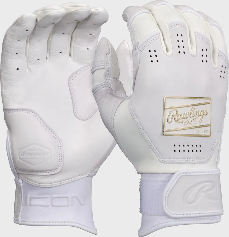Rawlings Icon Batting Gloves, Adult