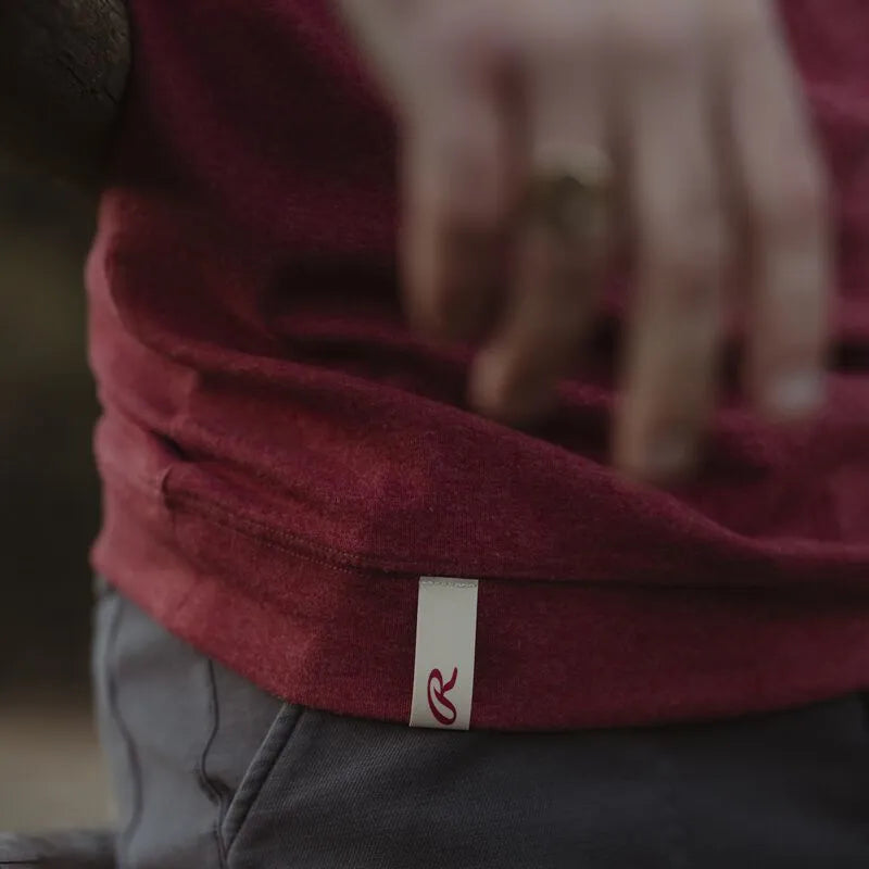 Rawlings x The Normal Brand Puremeso Fleece Hoodie, Maroon