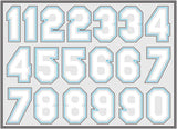 Rawlings Helmet Numbers Decal Kit