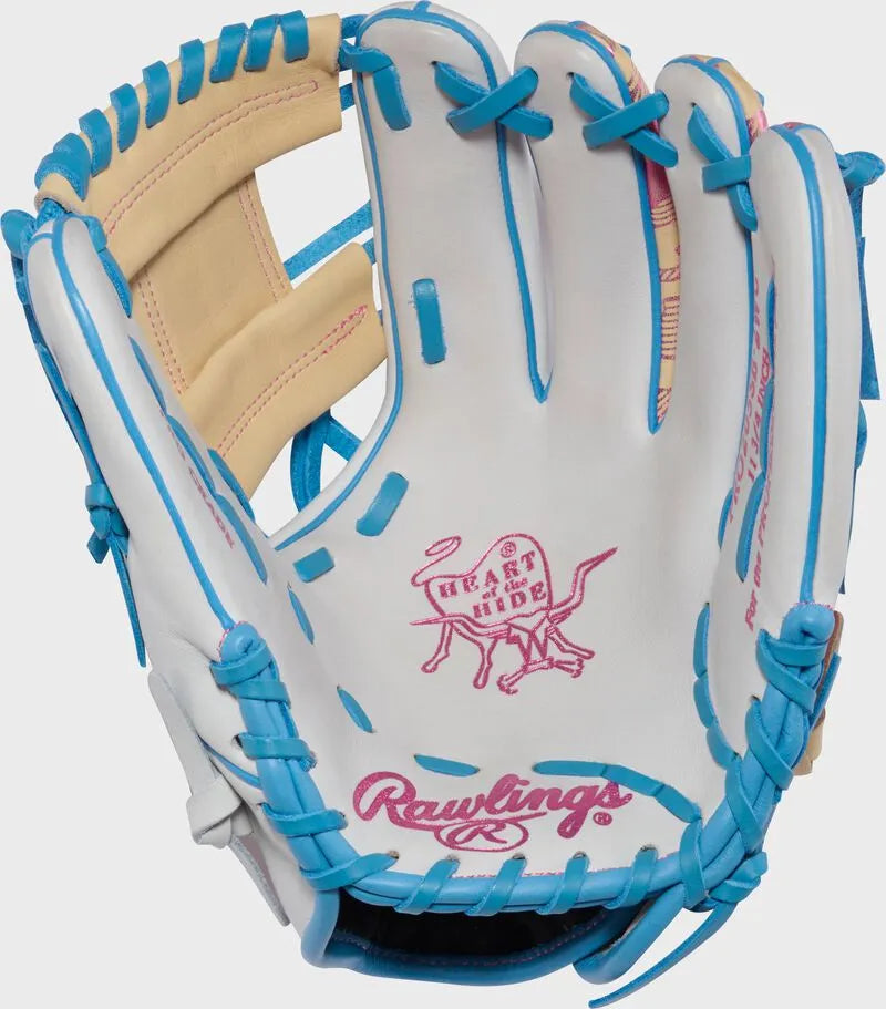 Rawlings Heart of the Hide 11.75-inch Fastpitch Softball Glove, Right Hand Throw