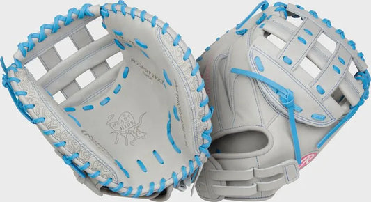 Heart of the Hide 33-inch Fastpitch Softball Catcher's Mitt, Right Hand Throw