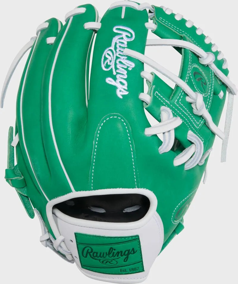 Exclusive Heart of the Hide 11.5-Inch Kelly Green Infield Glove, Right Hand Throw