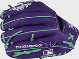 Heart of the Hide 11.5-Inch Purple Infield Glove, Right Hand Throw