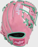 11.5" Heart of the Hide ContoUR Fit Pink Infield Glove, Right Hand Throw