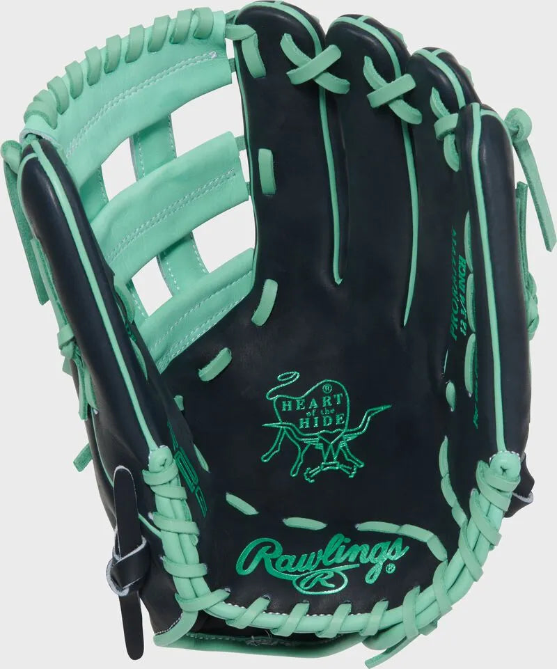 Rawlings Aaron Judge Heart of the Hide 12.75 inch Outfield Glove, Right Hand Throw
