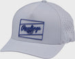 Rawlings Gray Laser Performance Patch Snapback Hat