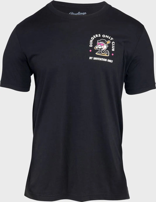 Rawlings Dingers Only Club Tee, Adult S