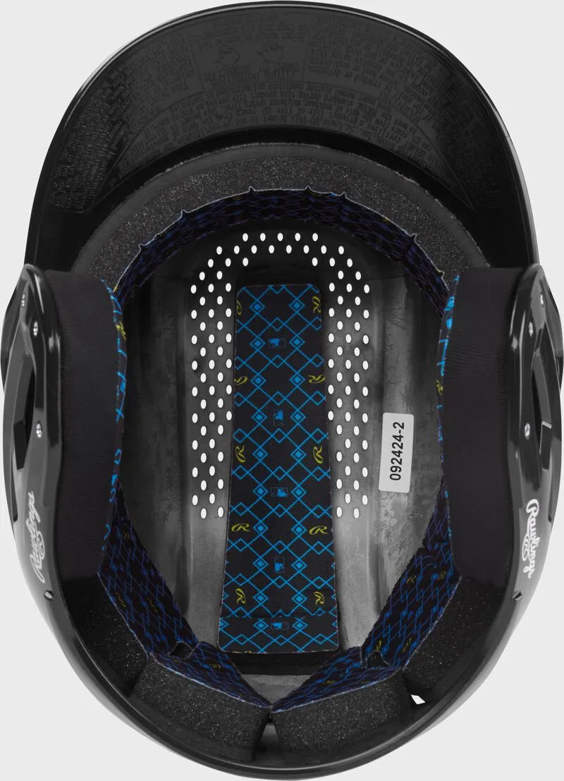 Rawlings RX2 Gloss Baseball Batting Helmet, Junior & Senior