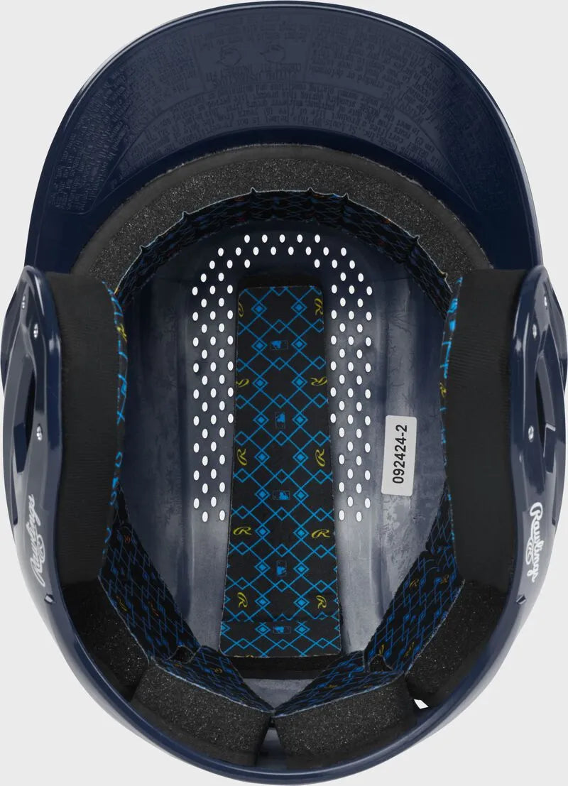 Rawlings RX2 Gloss Baseball Batting Helmet, Junior & Senior
