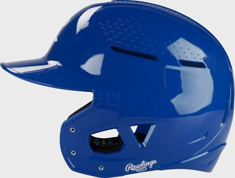 Rawlings RX2 Gloss Baseball Batting Helmet, Junior & Senior