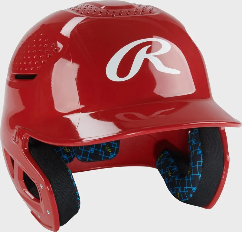 Rawlings RX2 Gloss Baseball Batting Helmet, Junior & Senior