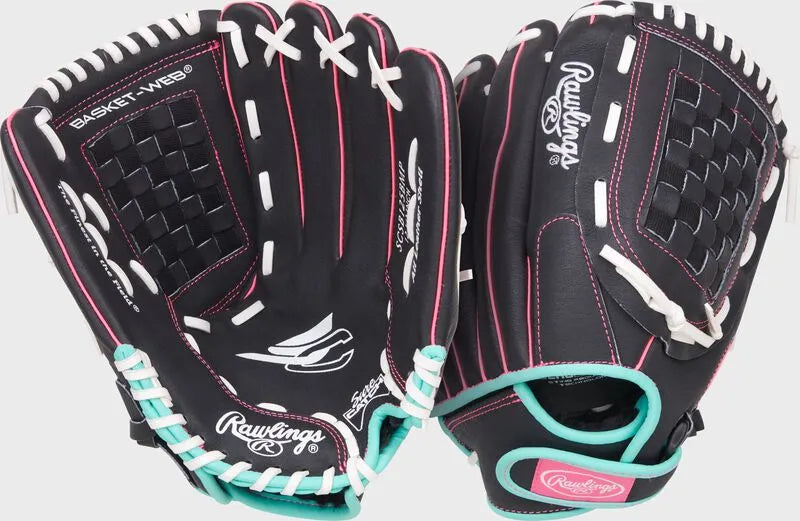 Sure Catch Softball 12.5-inch Youth Softball Glove, Right Hand Throw