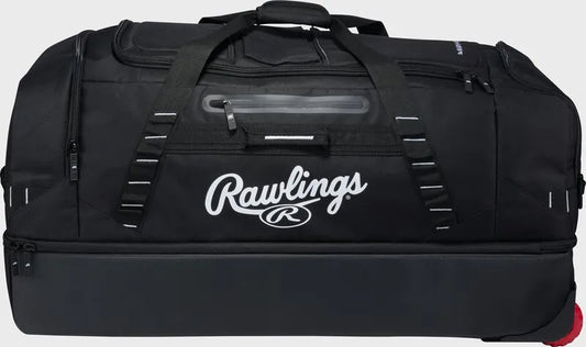 Rawlings YADI2 Luggage Wheeled Equipment Bag, Black